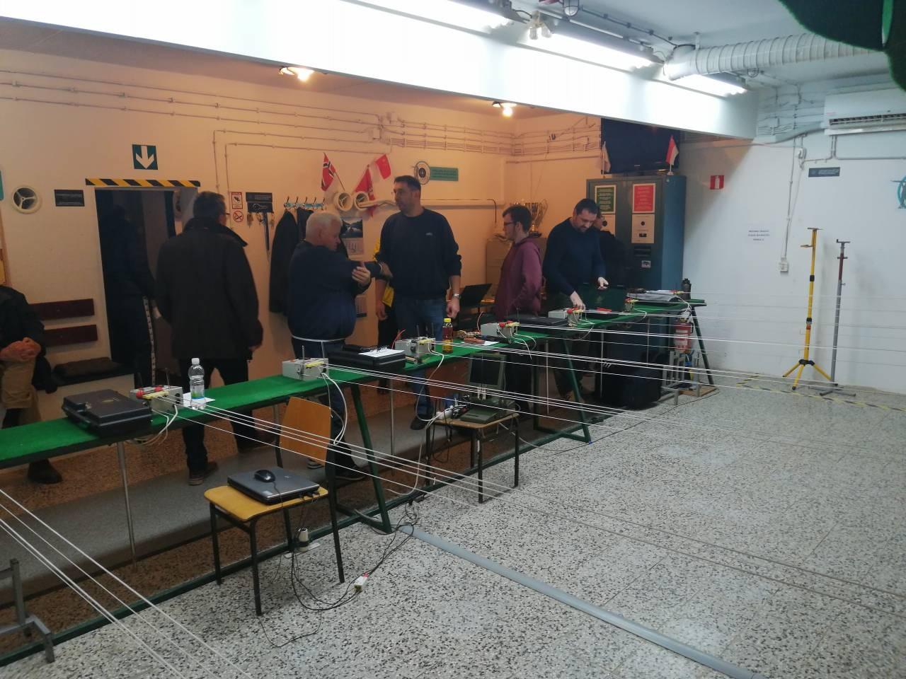 Natjecanje 1.B Hrvatska Liga 3. kolo Rovinj-Rovigno streljaštvo zračni pištolj