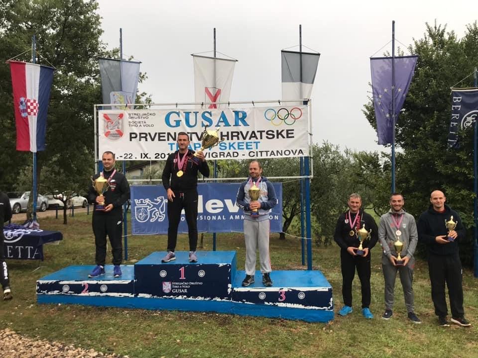 Slavlje prvaka hrvatske trap 2019 Giovanni Cernogoraz Novigrad -1