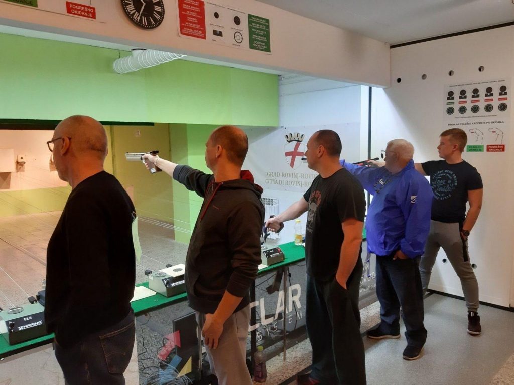 Strijelci Streljačkog kluba Rovinj na 1.b hrvatskoj ligi
