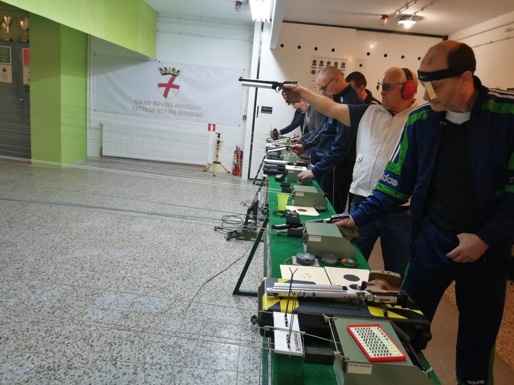 zračni pištolj streljački klub rovinj 1.b hrvatska liga