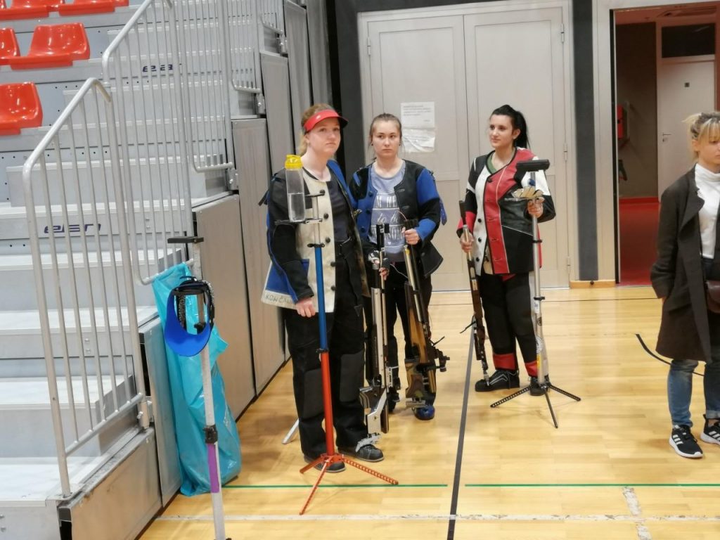 Priprema ekipa na finalu kupa hrvatske u sportskom streljaštvu u Rovinju