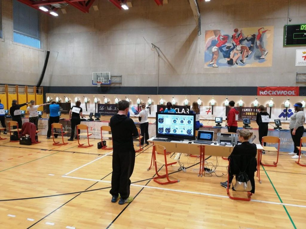 Finale kupa hrvatske u sportskom streljaštvu u Rovinju 2019 zračni pištolj žene