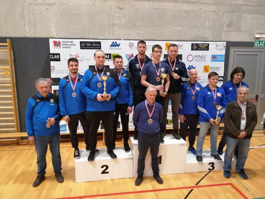 Proglašenje najboljih natjecatelja zračna puška muškarci petar gorša