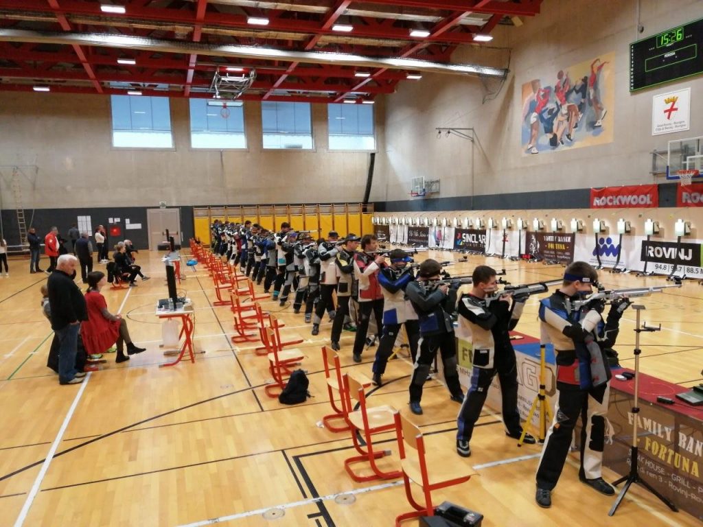 Finale kupa hrvatske u sportskom streljaštvu u Rovinju 2019 zračna puška muškarci