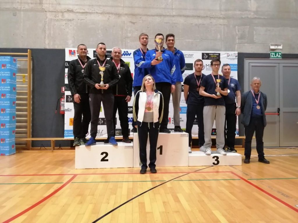 Proglašenje pobjednika finala kupa hrvatske zračni pištolj muški rovinj