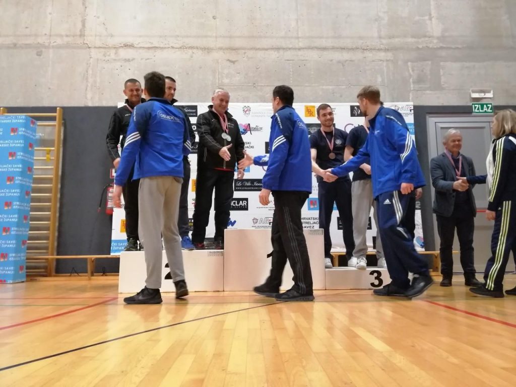 Proglašenje najboljih pištoljaša na finalu kipa hrvatske u rovinju