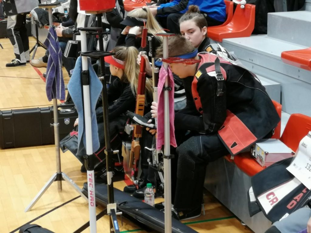 Priprema ekipa na finalu kupa hrvatske u sportskom streljaštvu u Rovinju