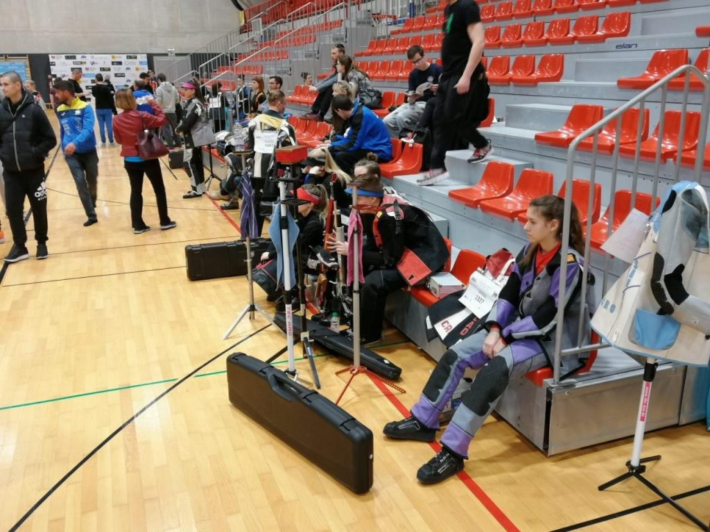 Priprema ekipa na finalu kupa hrvatske u sportskom streljaštvu u Rovinju