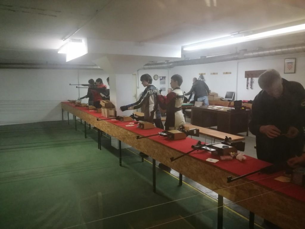 Prvenstvo Istarske županije serijska zračna puška 10m sportsko streljaštvo ekipa augustin vivoda buzet
