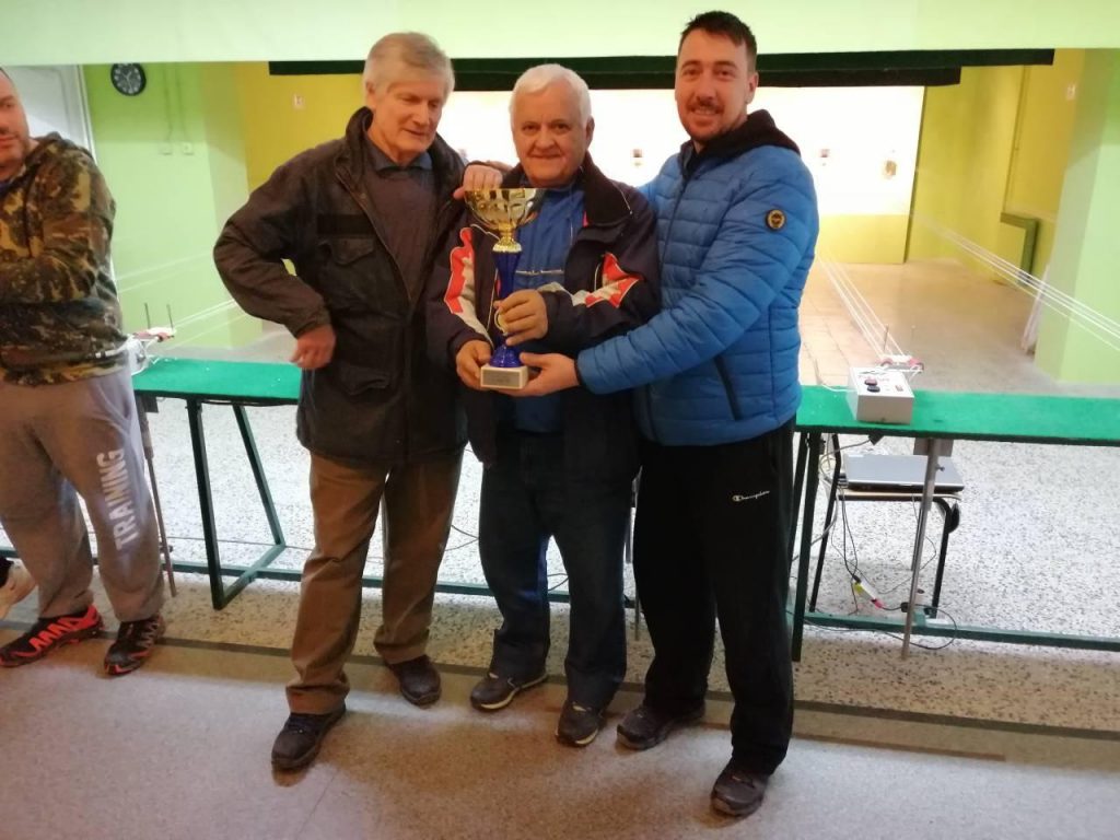 Prvenstvo istarske županije zračni pištolj muški seniori Rovinj 2019