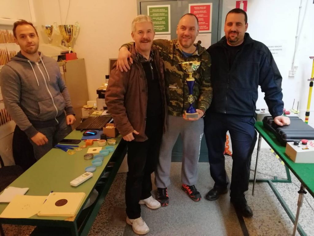 Prvenstvo istarske županije zračni pištolj muški seniori Rovinj 2019