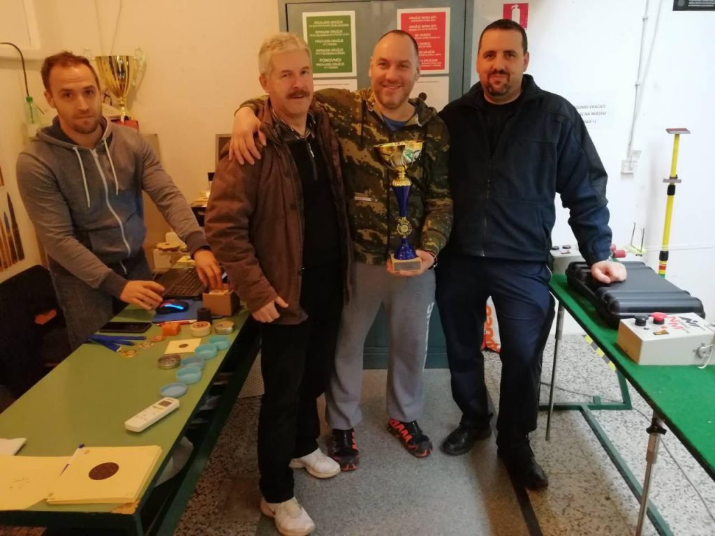 Prvenstvo istarske županije zračni pištolj muški seniori Rovinj 2019